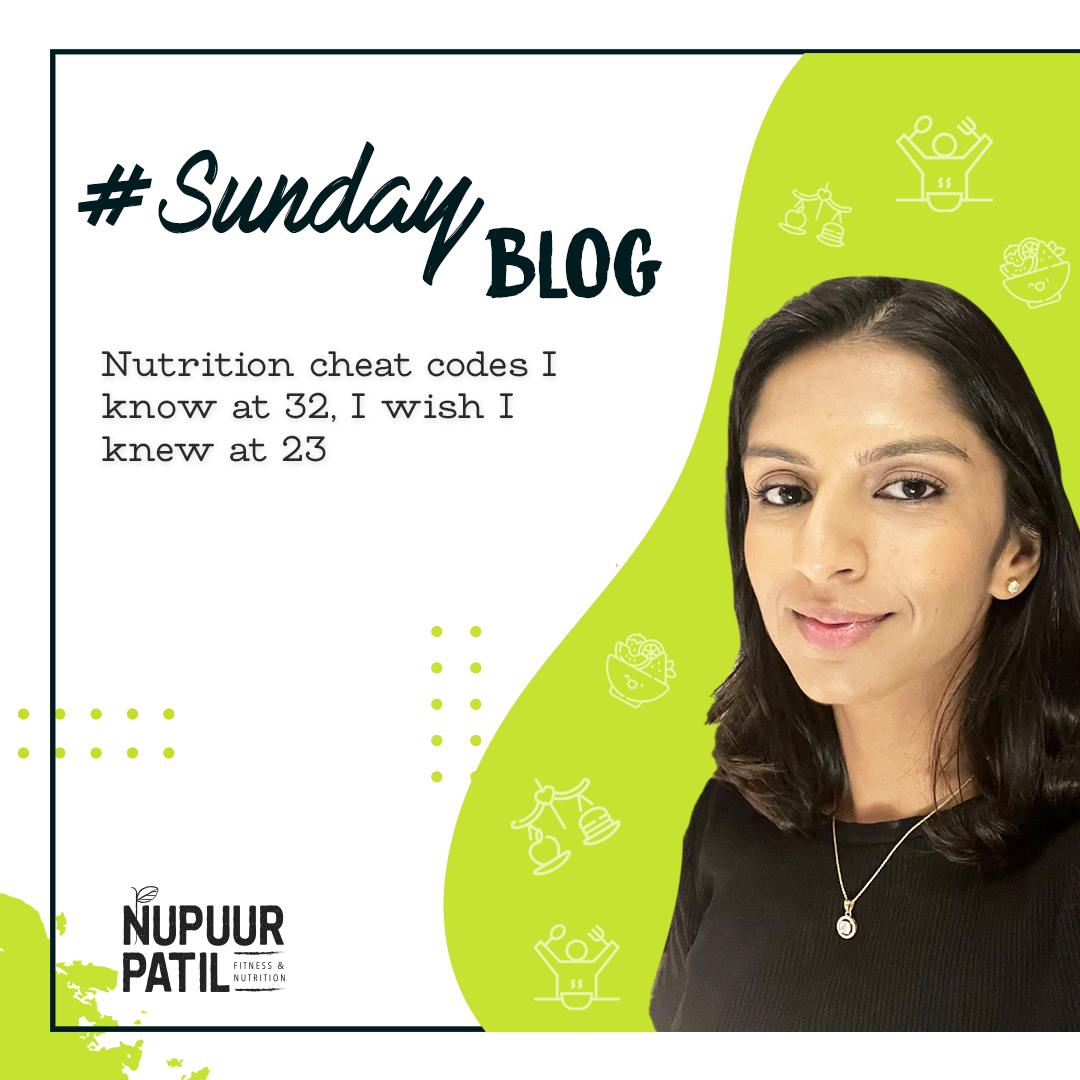 Nutrition cheat codes I know at 32, I wish I knew at 23