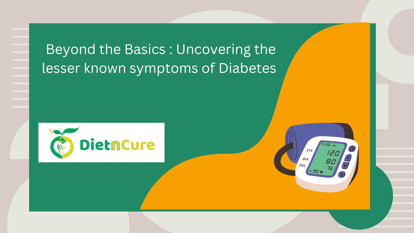 Beyond the Basics: Uncovering the Lesser-Known Symptoms of Diabetes