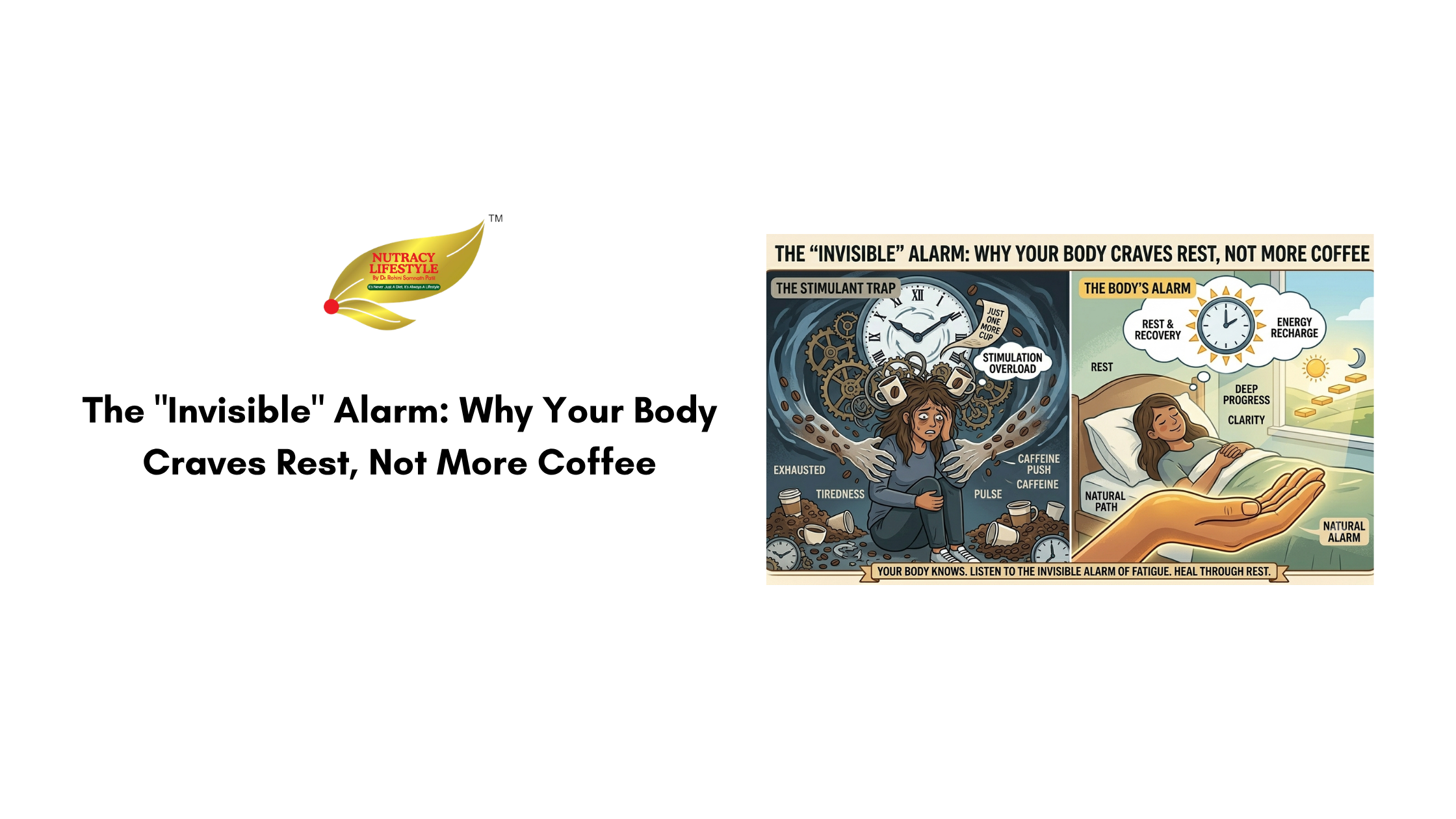 The "Invisible" Alarm: Why Your Body Craves Rest, Not More Coffee