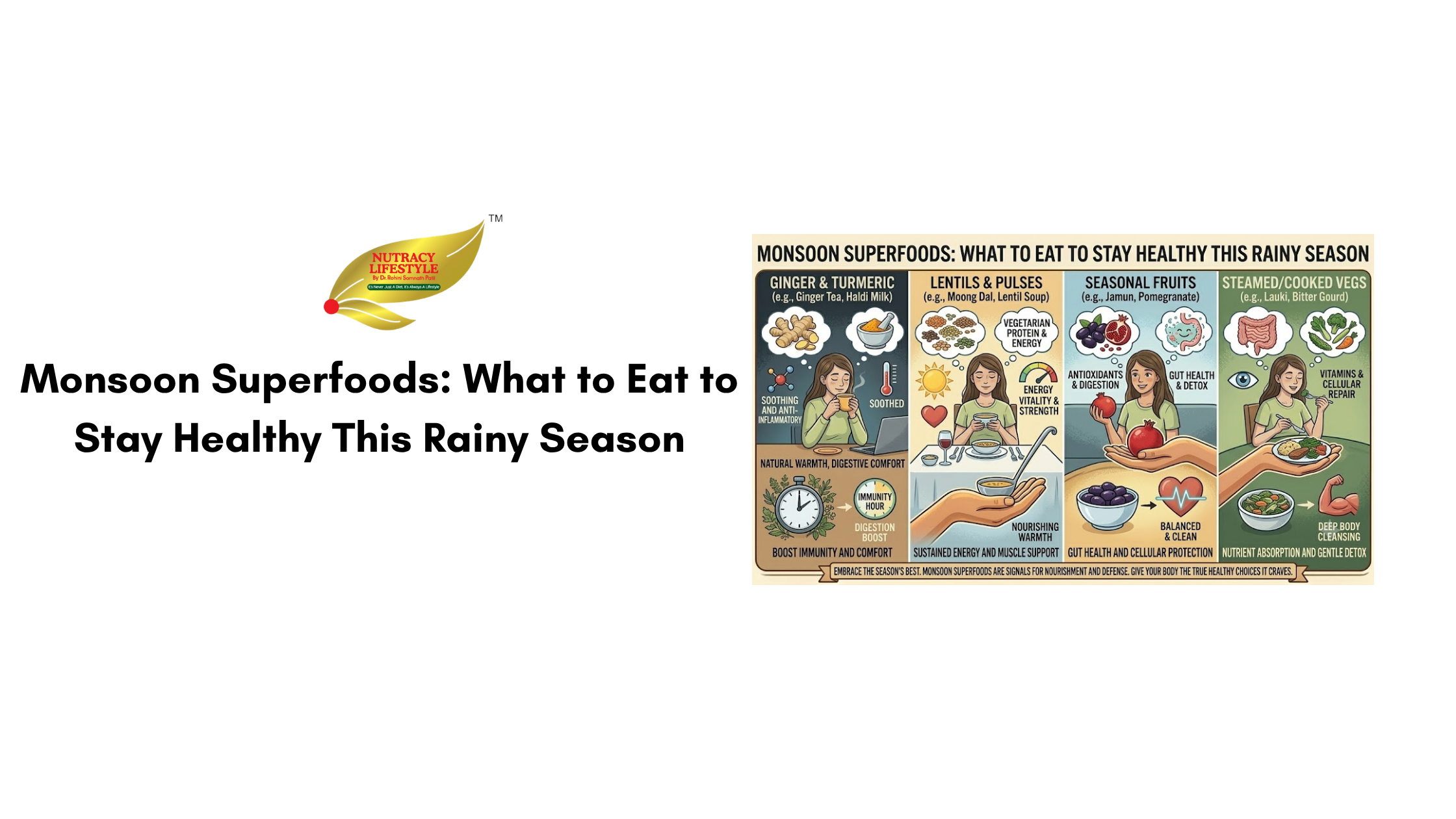 Monsoon Superfoods: What to Eat to Stay Healthy This Rainy Season