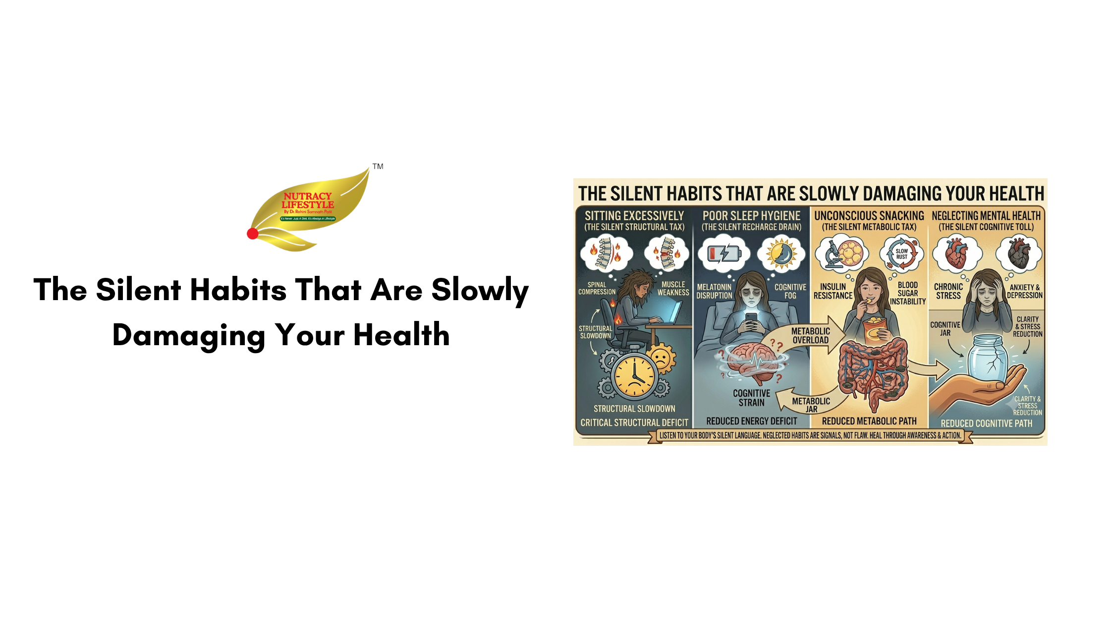 The Silent Habits That Are Slowly Damaging Your Health