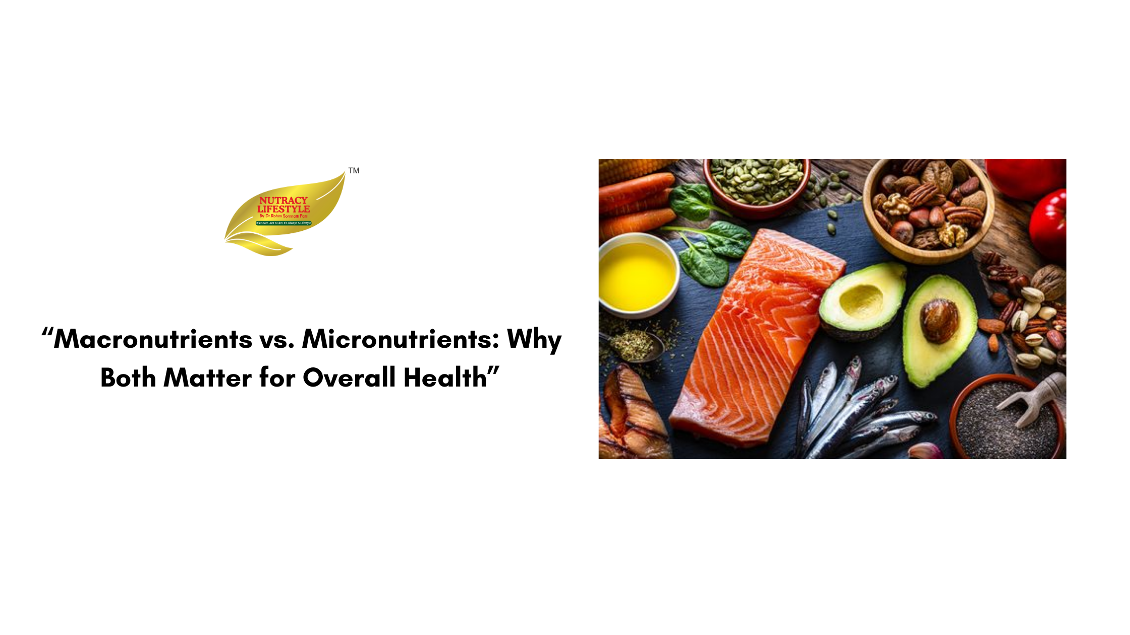 Macronutrients vs. Micronutrients: Why Both Matter for Overall Health