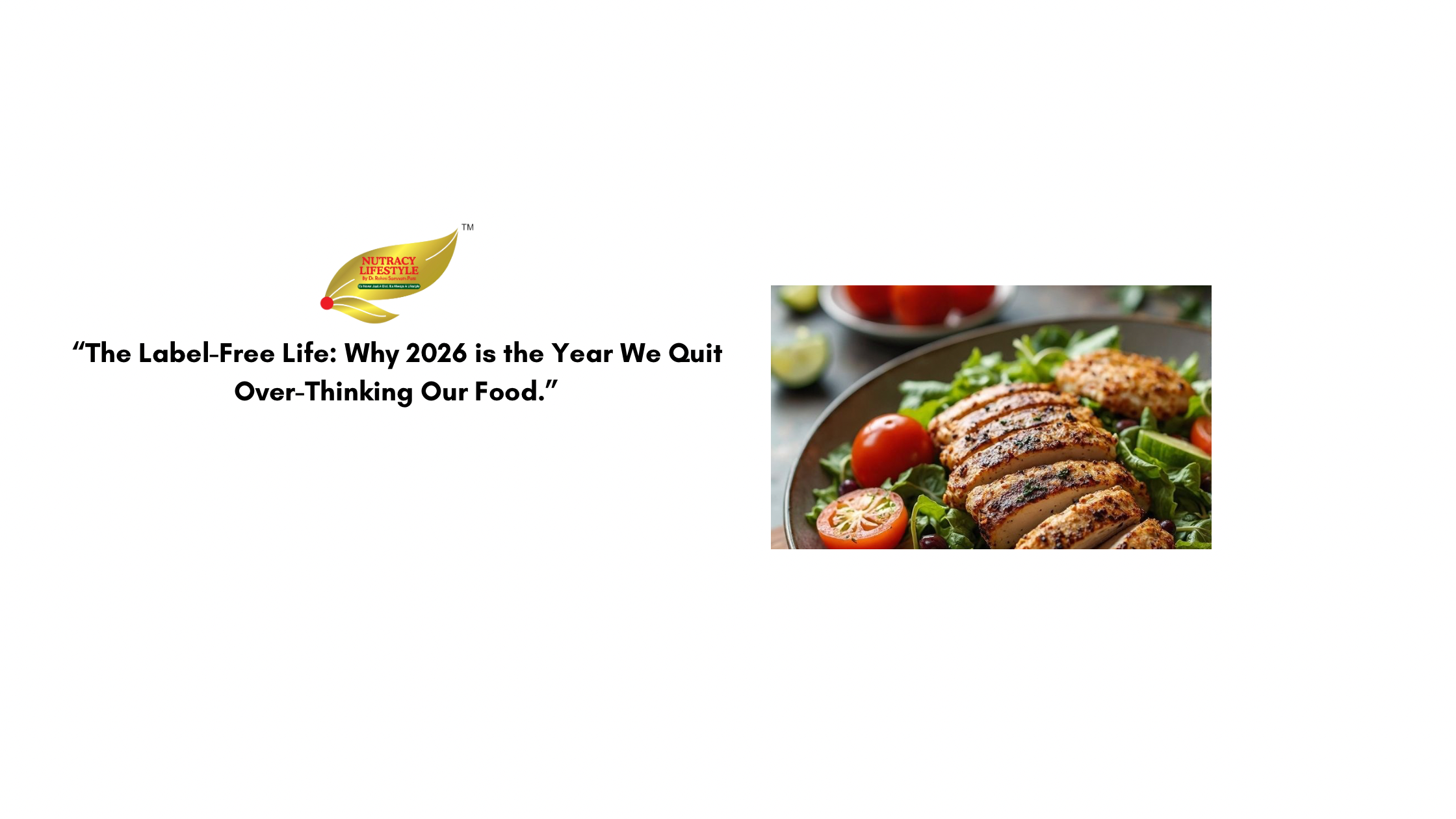The Label-Free Life: Why 2026 is the Year We Quit Over-Thinking Our Food