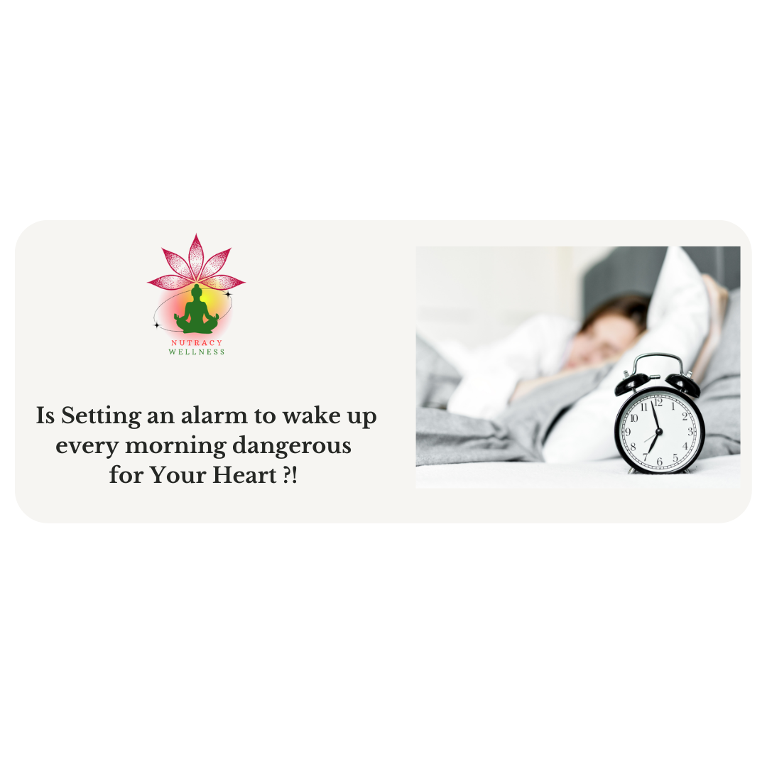Is Setting an alarm to wake up every morning dangerous for Your Heart?!