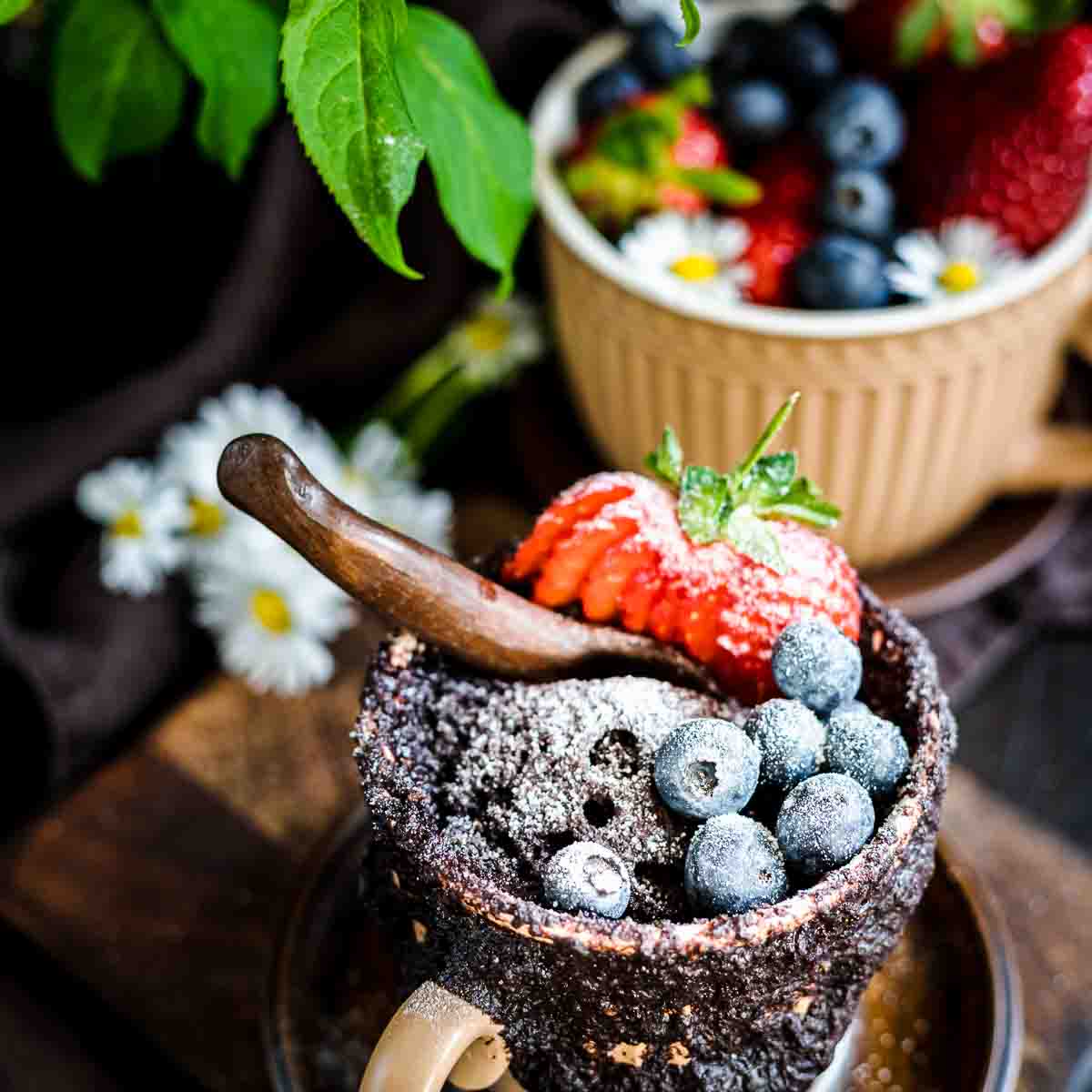 ALMOND FLOUR MUG CAKE
