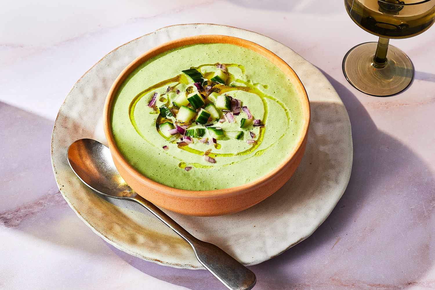 COLD CUCUMBER SOUP