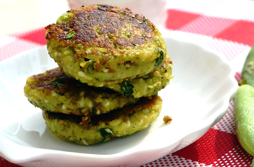 Green Pea and Paneer Tikki