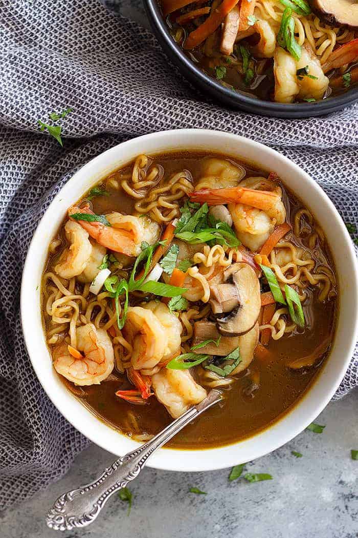 SHRIMP RAMEN BOWL