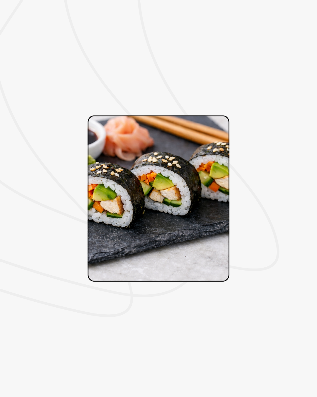 PROTEIN BOOST CHICKEN SUSHI