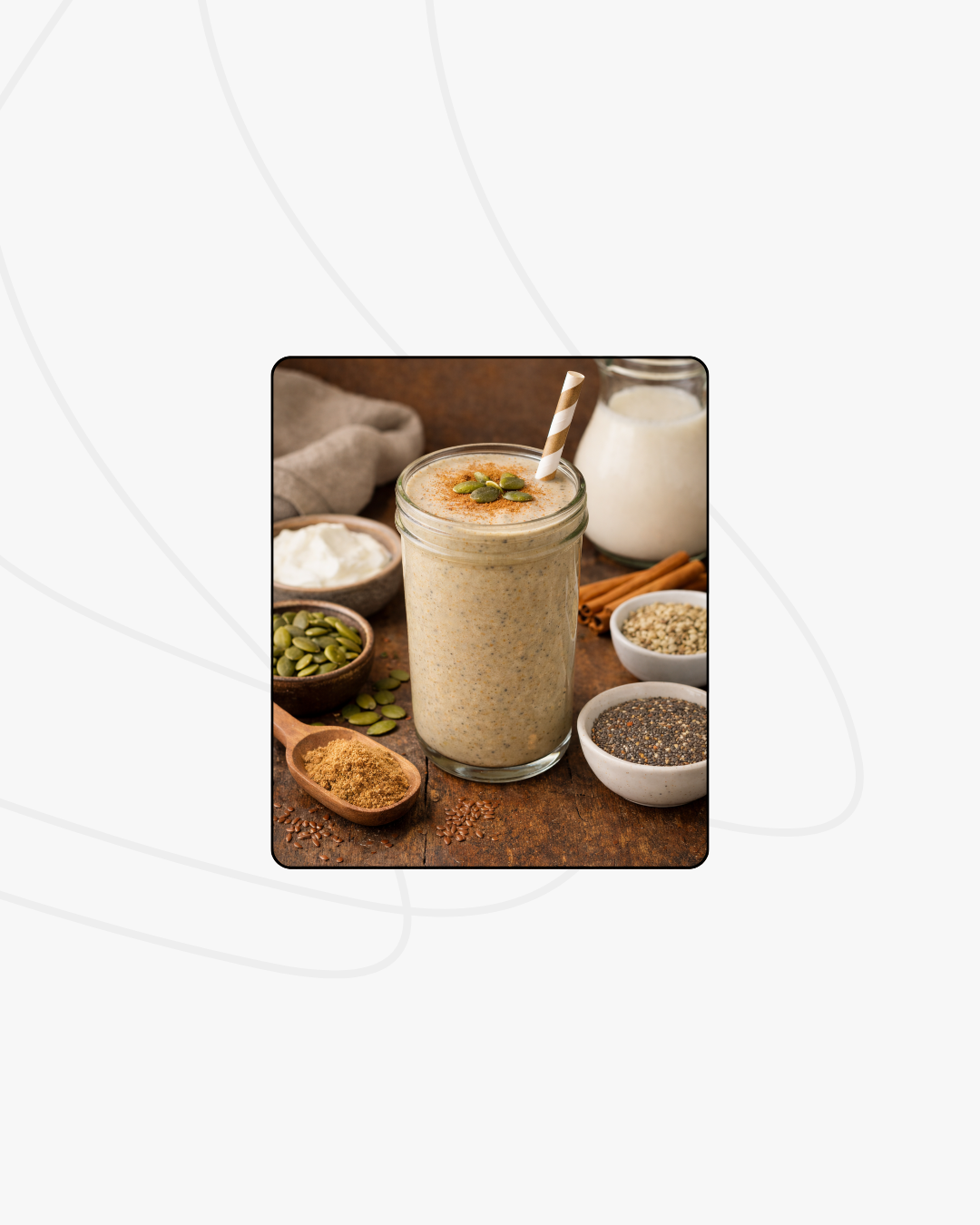 PROTEIN RICH SEED POWER SMOOTHIE
