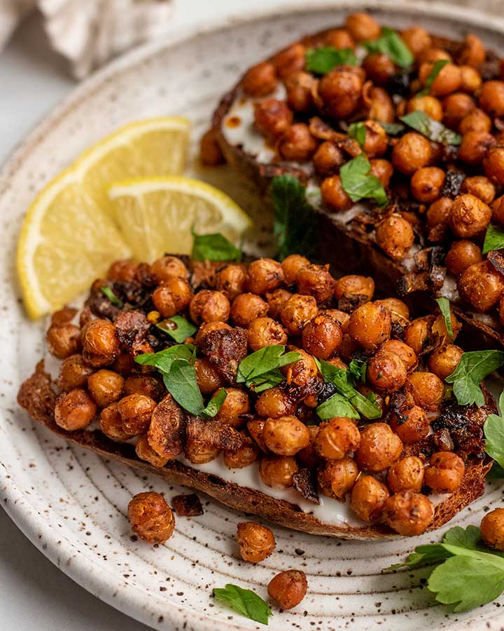 BOILED CHANA TOAST
