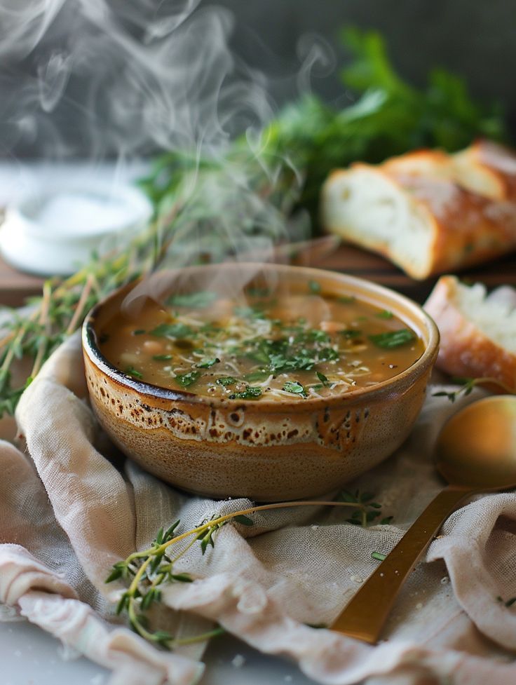 HIGH PROTEIN LENTIL AND SPINACH SOUP