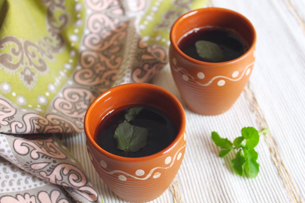 Basil tea