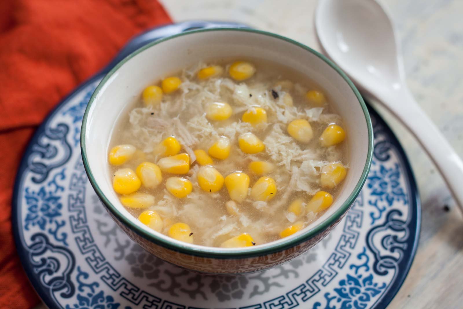 CHICKEN SWEET CORN SOUP
