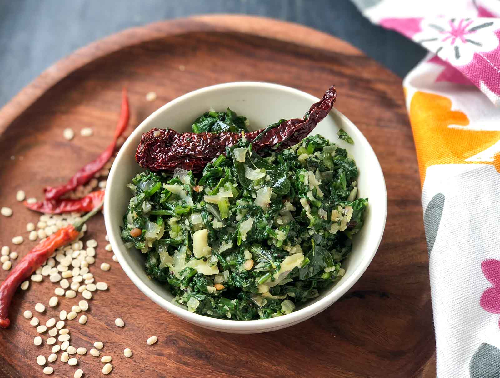 harive soppu palya [palak]
