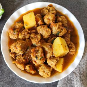 Potato Soya Curry