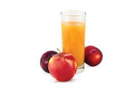 Plum and apple juice