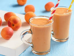 Apricot milkshake