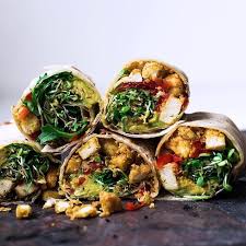 Besan and Tofu Wrap
