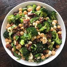 Broccoli Chana Salad