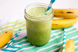 Spinach banana smoothie
