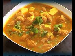 Paneer and Soyabean Curry