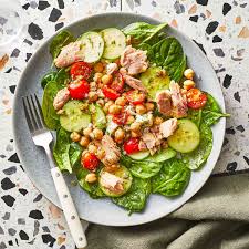 Chickpeas tuna salad