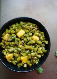 French Beans Aloo Sabji