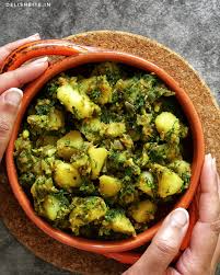 Shepu batata bhaji