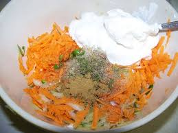 Carrot and Curd Salad