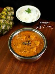 Pineapple curry / Pineapple gojju / ananas menaskai