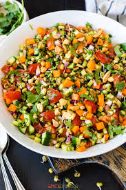 Boiled Moong Vegetable Salad