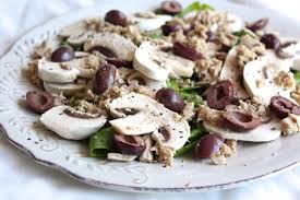 Tuna and Mushroom Salad