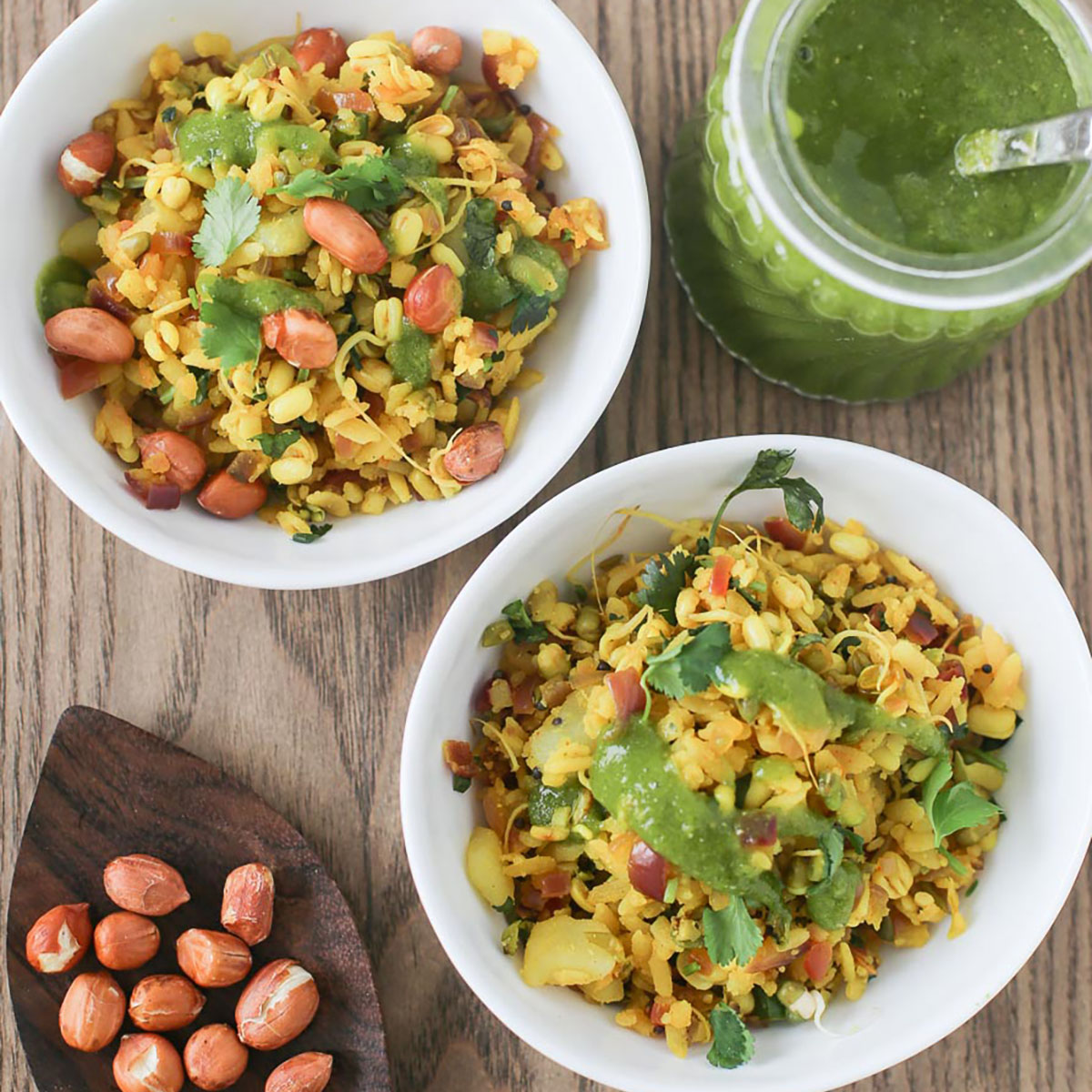 High protein power poha