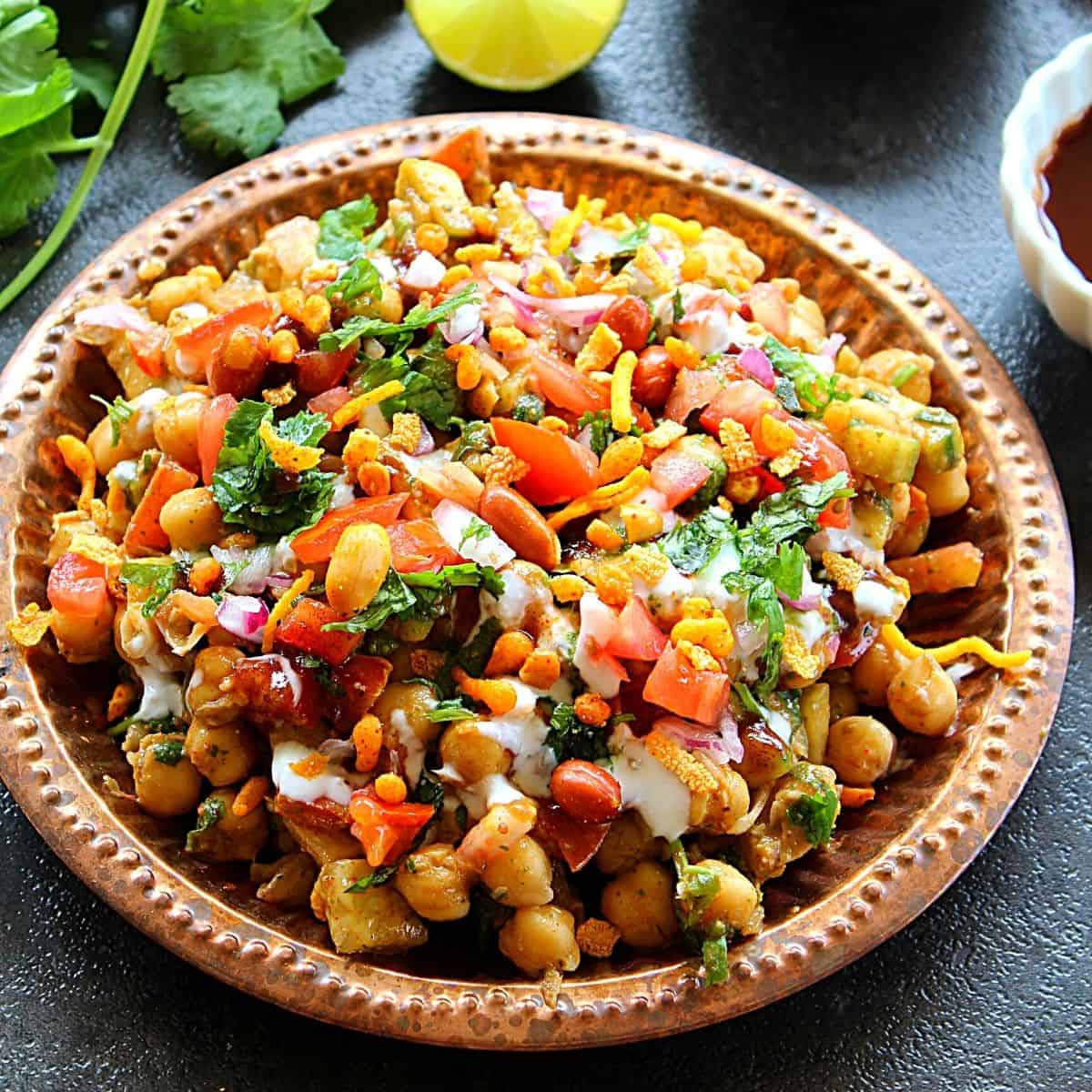 Chana salad chaat