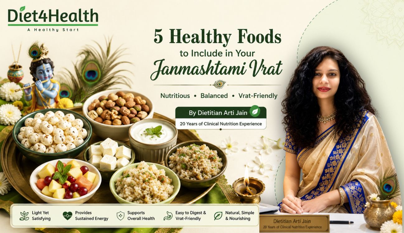 5 Healthy Foods to Include in Your Janmashtami Vrat