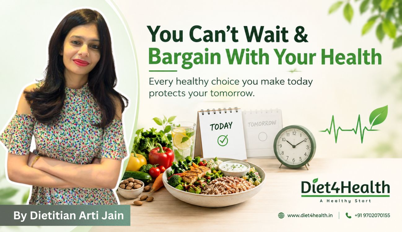 You Can’t Wait and Bargain With Your Health