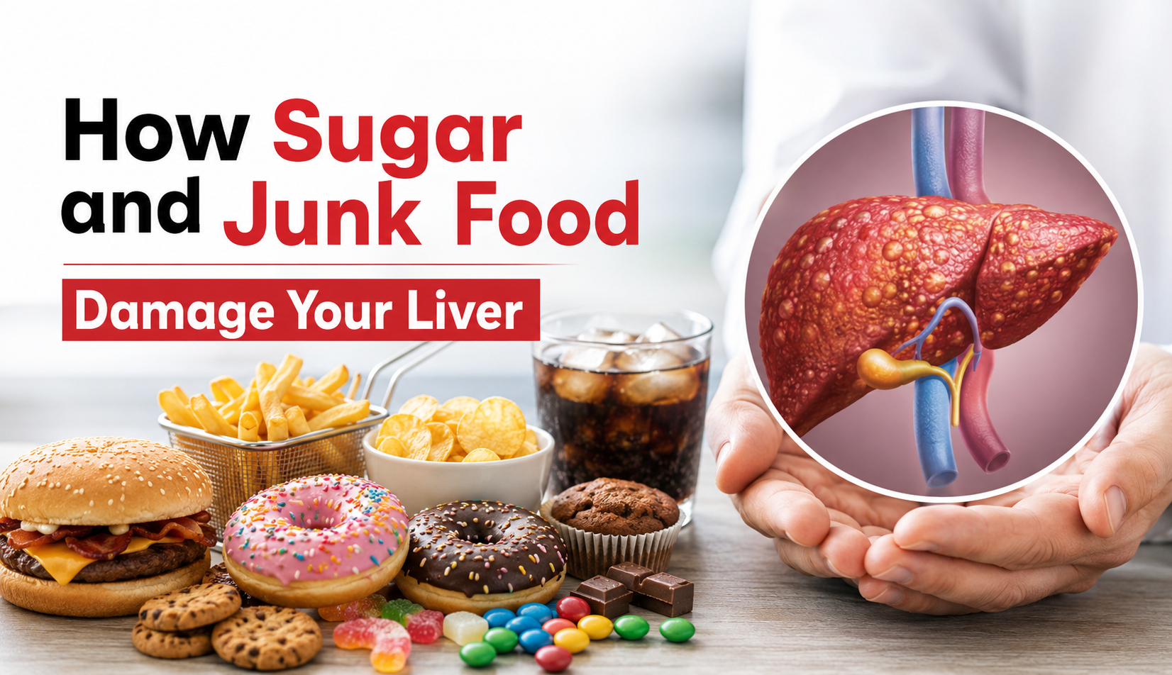 How Sugar and Junk Food Damage Your Liver