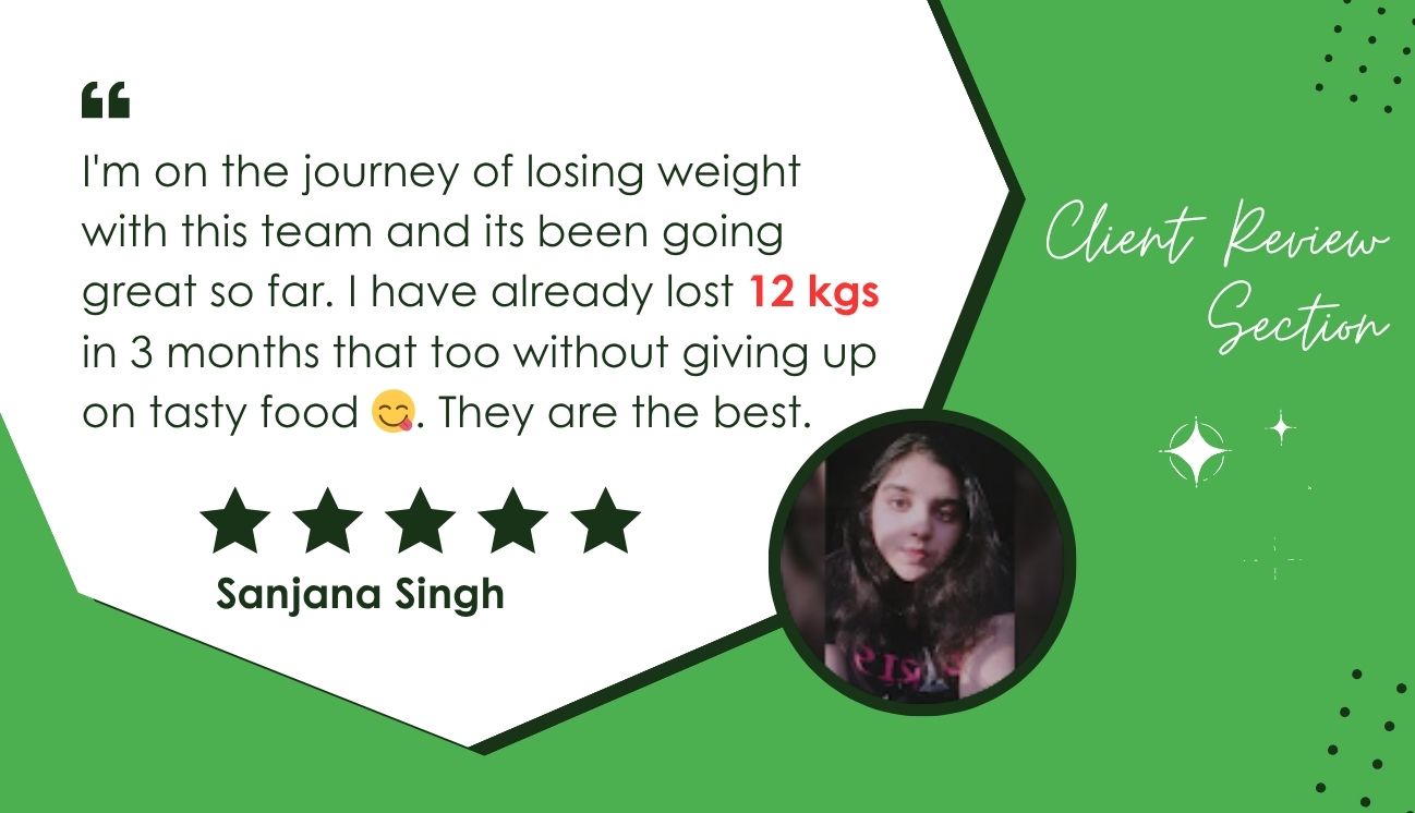 lost 12 kgs - 😋. They are the best.