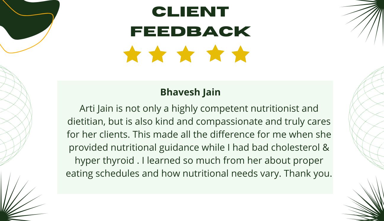 I learned so much from her about proper eating schedules and how nutritional needs vary.