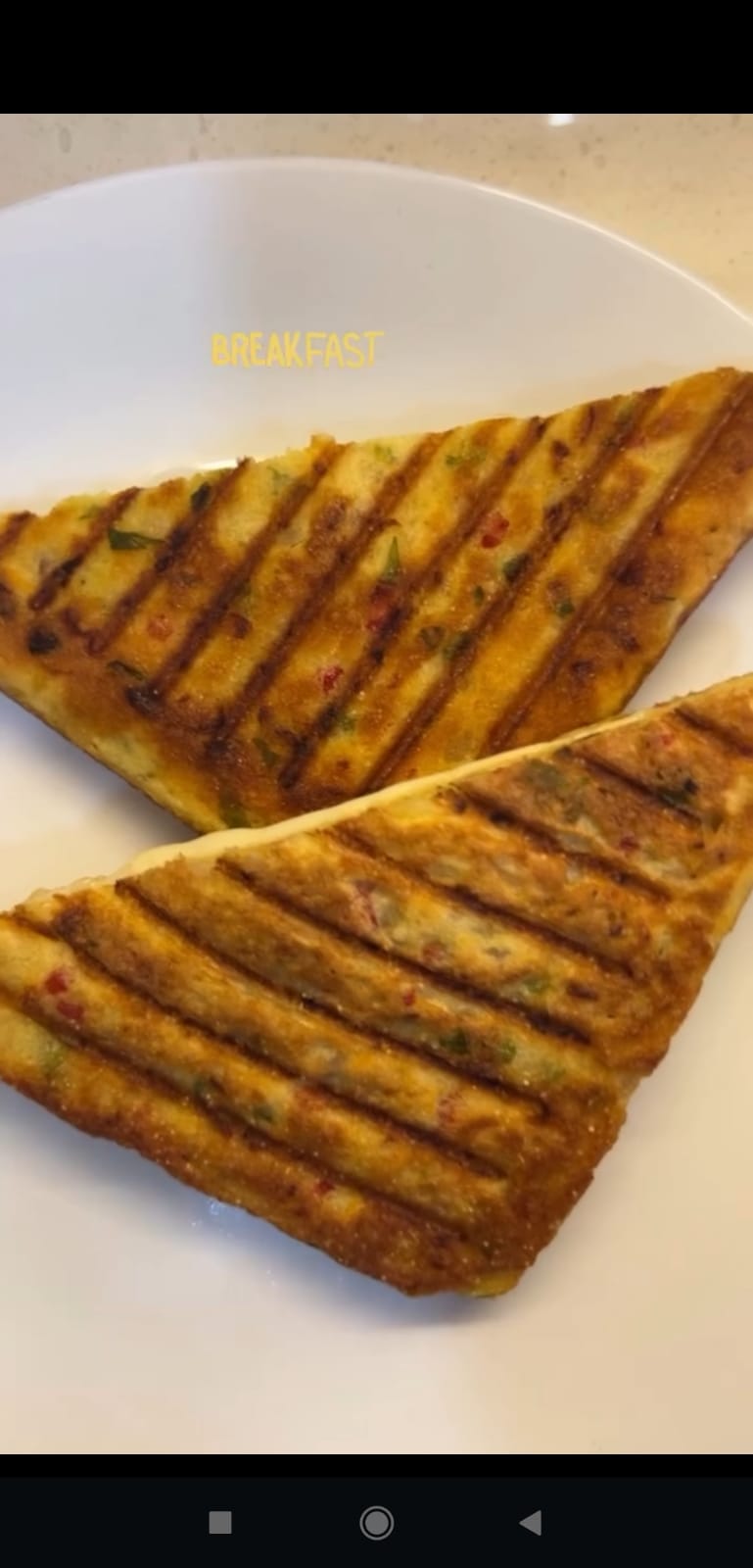 Yellow Moong Dal Sandwich