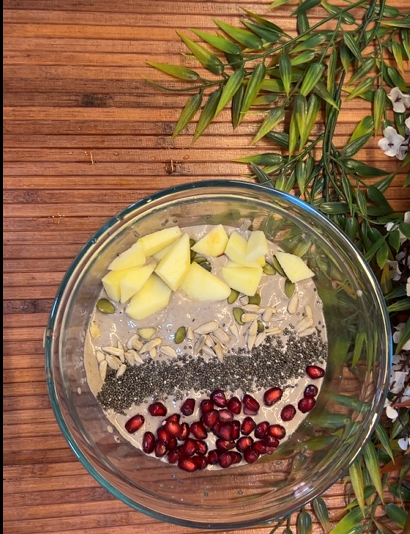 Biotin Breakfast Smoothie bowl