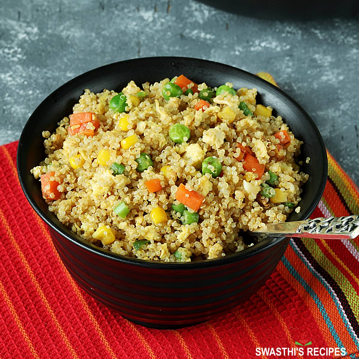 QUINOA TOFU  FRIED RICE