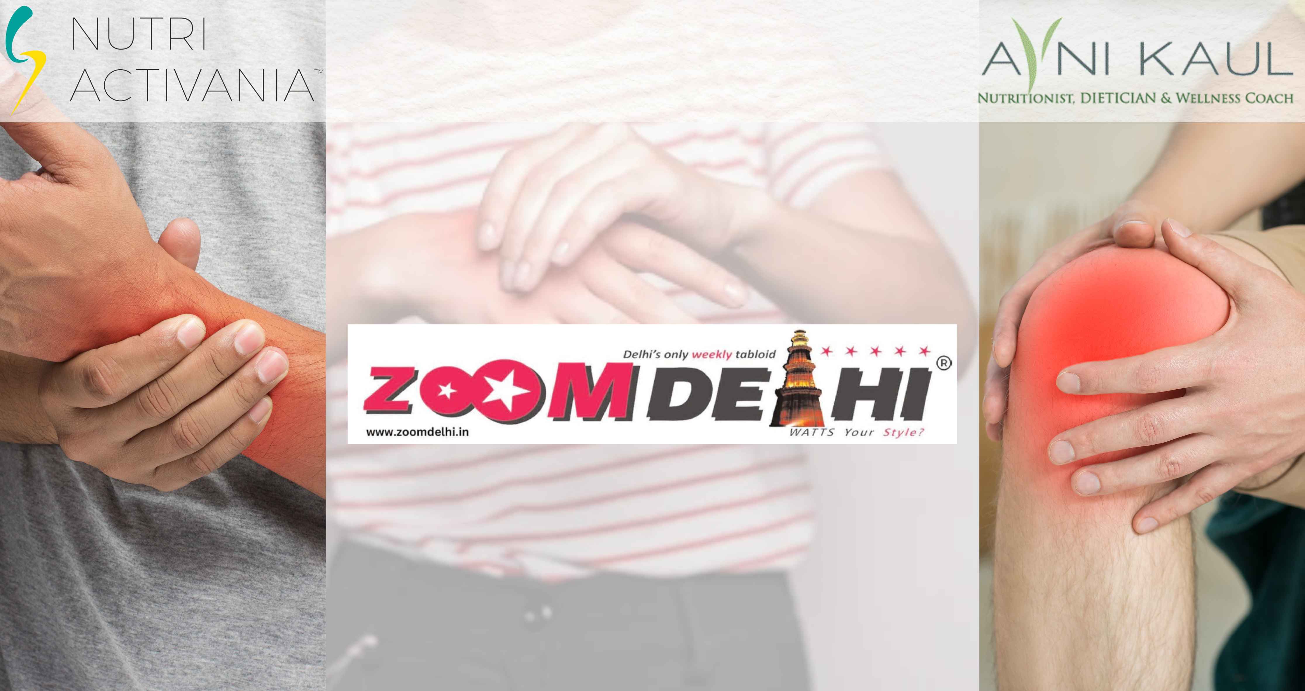 Nutritionist Avni Kaul Shares HOW TO KEEP THE URIC ACID LEVELS IN CHECK WITH A HEALTHY DIET with Leading Tabloid ZOOM DELHI.