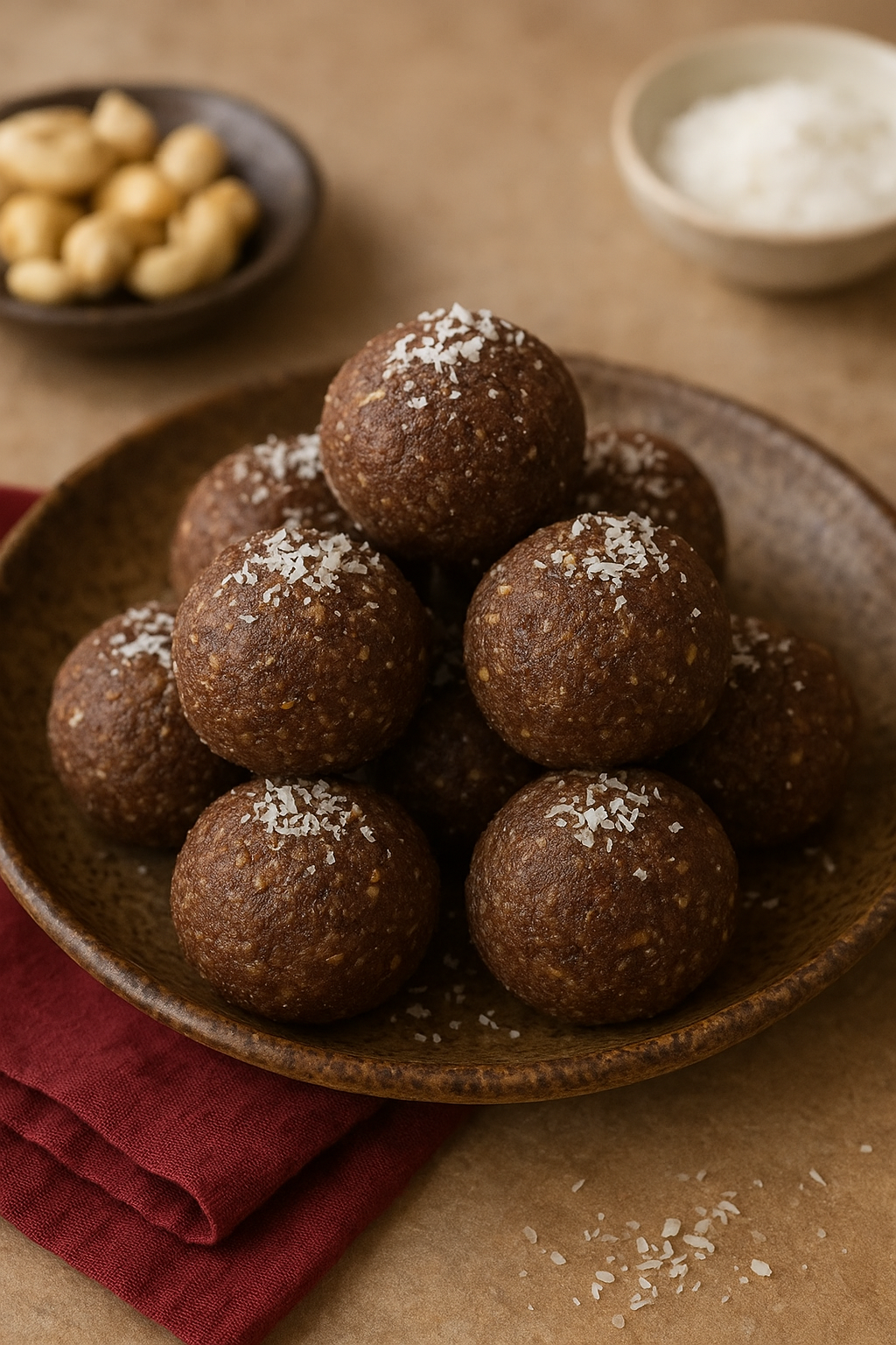 Ragi Coconut Laddoo