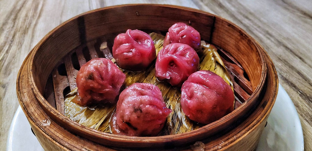 Beetroot Dimsum