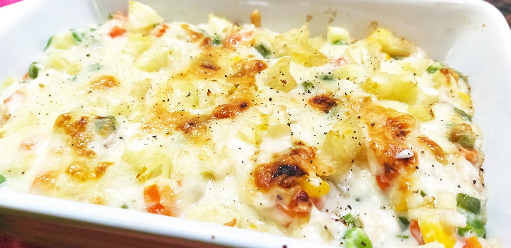 Oats & Vegetable Gratin