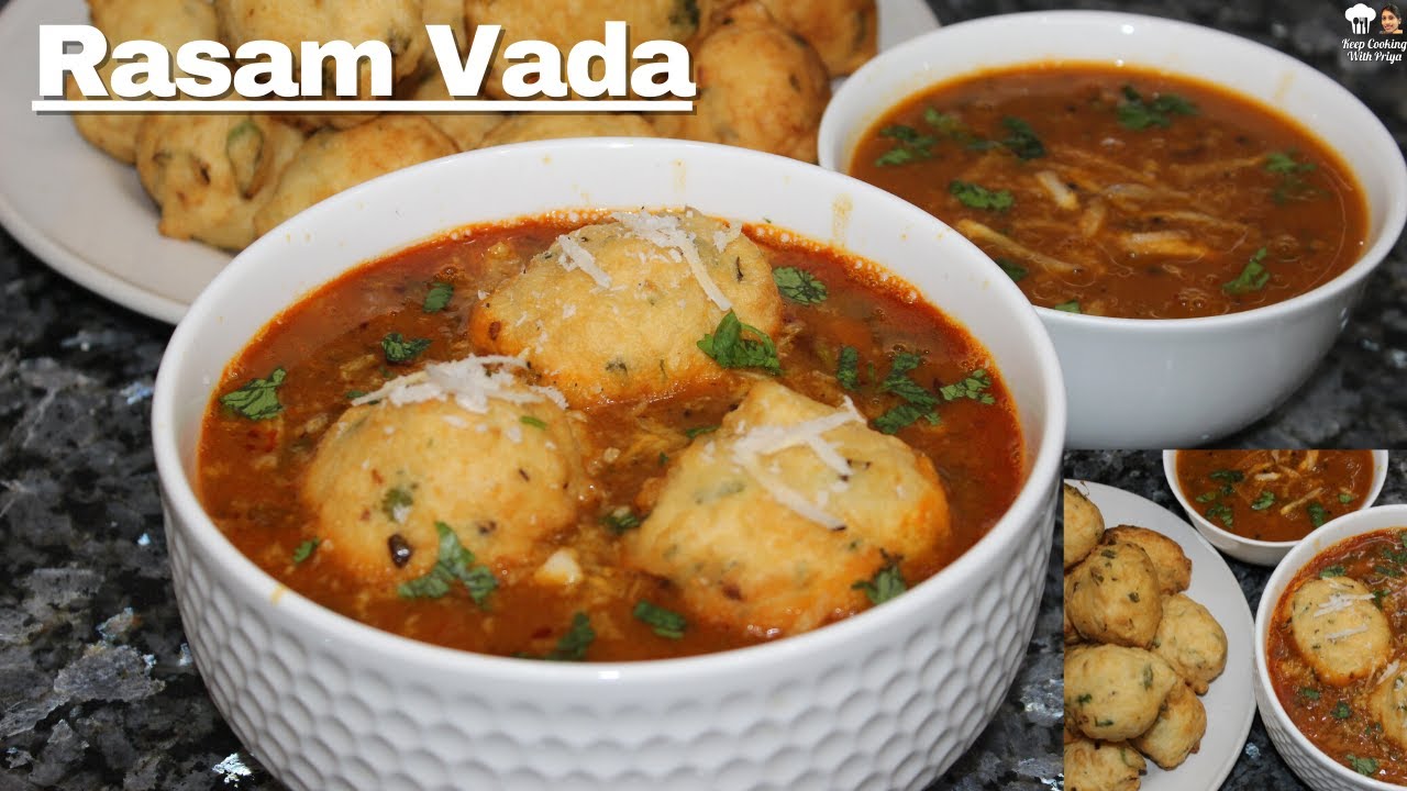 RASAM WADA IN APPAM PAN