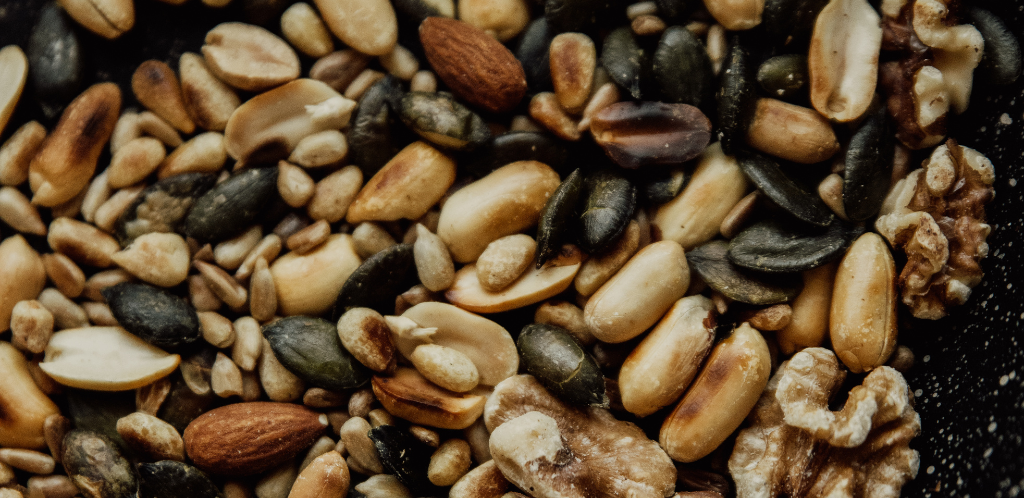 Roasted mixed seeds