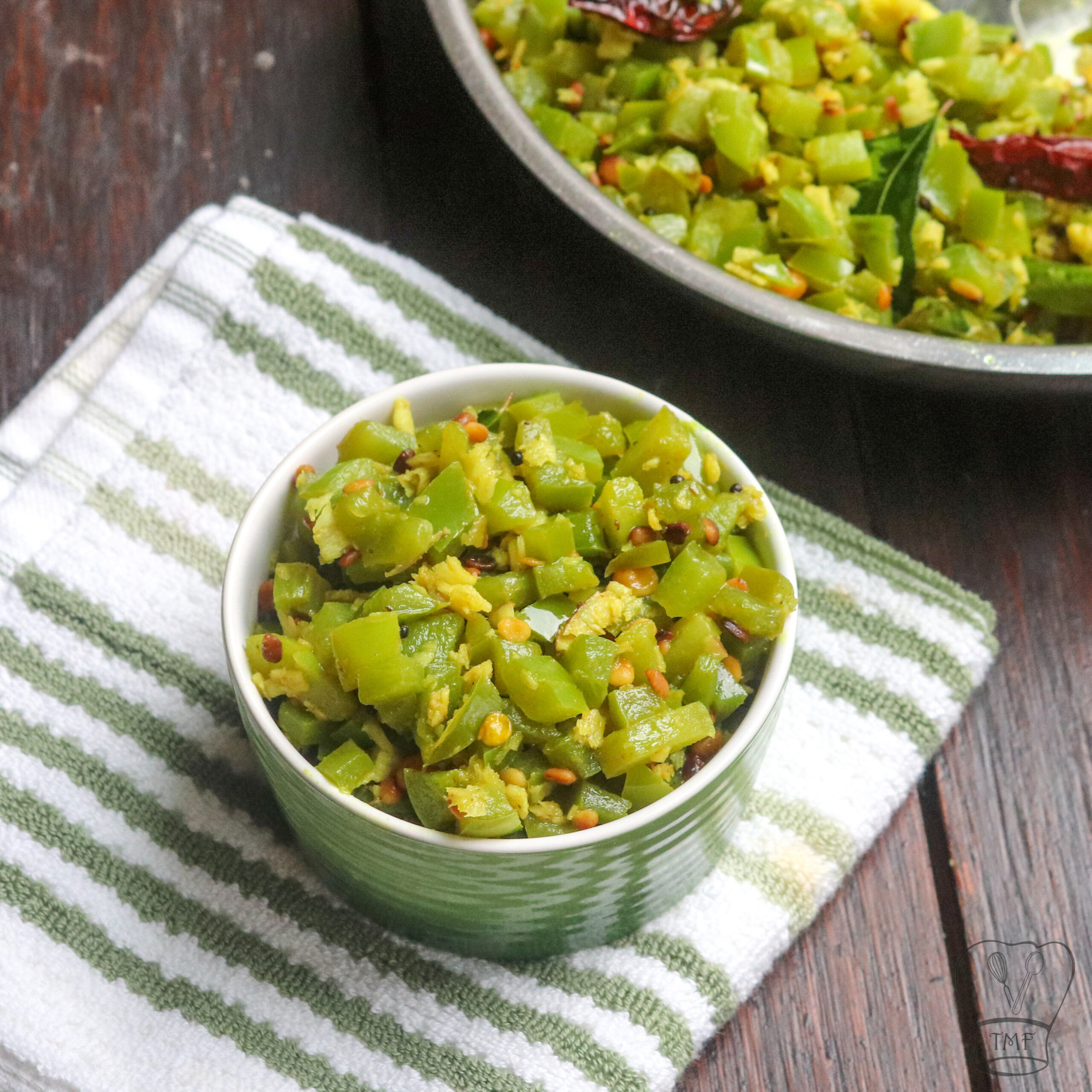 RED CAPSICUM PORIYAL